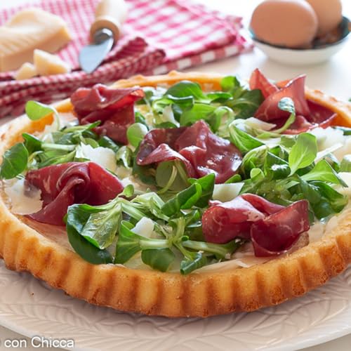 Crostata salata con bresaola