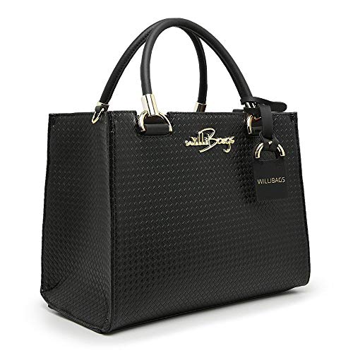 Kit De Bolsa Castelo Com Carteira WILLIBAGS (Preto)