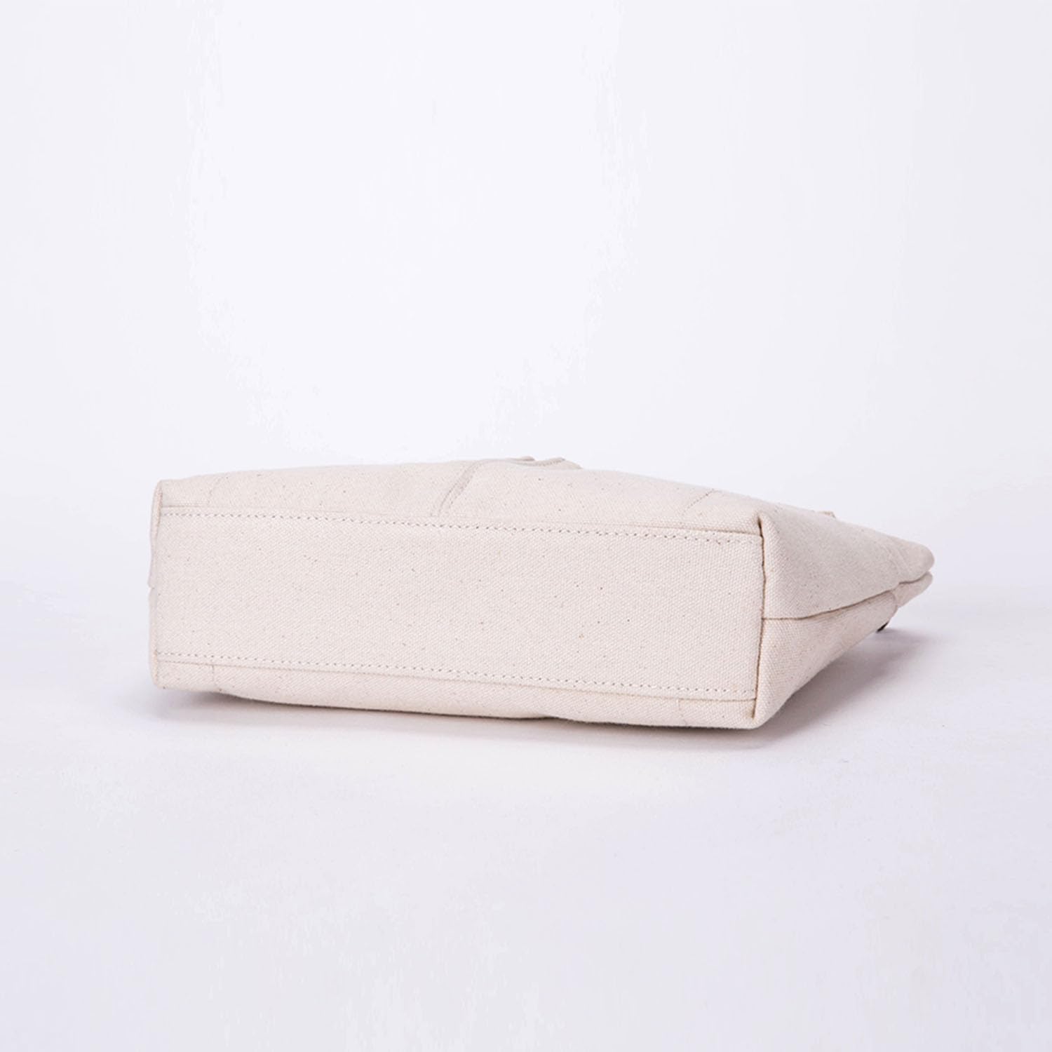 Tote Organizer Insert Purse Organizer for Handbags Cotton Canvas Simple Style Multiple Compartments (Beige) - Image 8