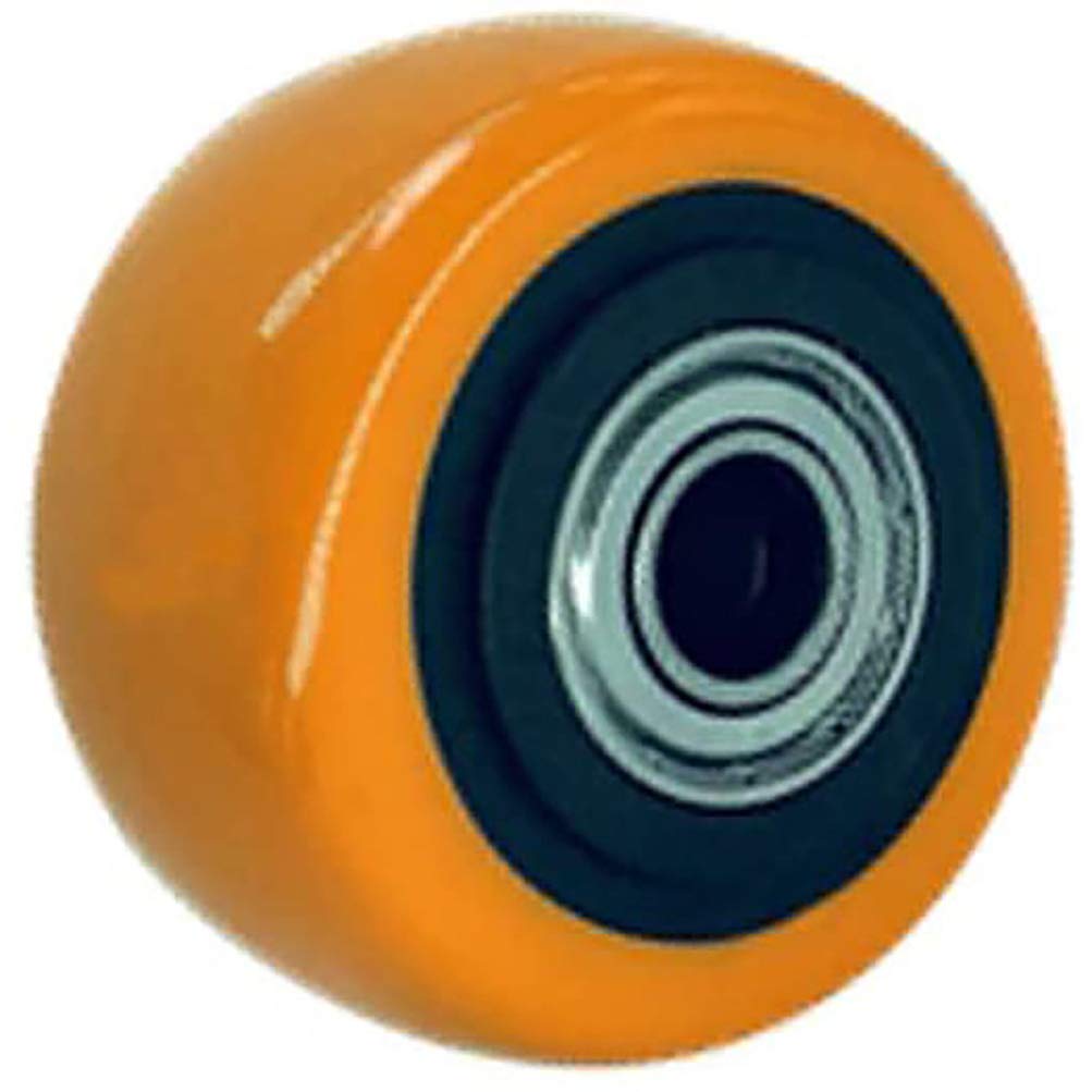 4 Ruote girevoli, Ruote per Trasporto con Freno, Ruote per impieghi gravosi, Ruote in Gomma PVC per impieghi gravosi, Adatte per mobili, carrelli mobili, scarpiere, contenitori per giocattol