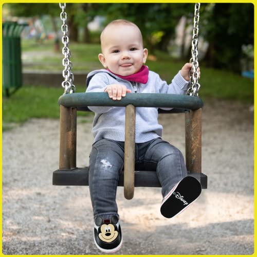 Disney Mickey Mouse White Infant Shoes - Easy Velcro in and Out - Size 12-24 Months4