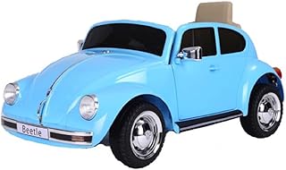 Voiture électrique Volkswagen Coccinelle Oldtimer, 12 V + deux moteurs