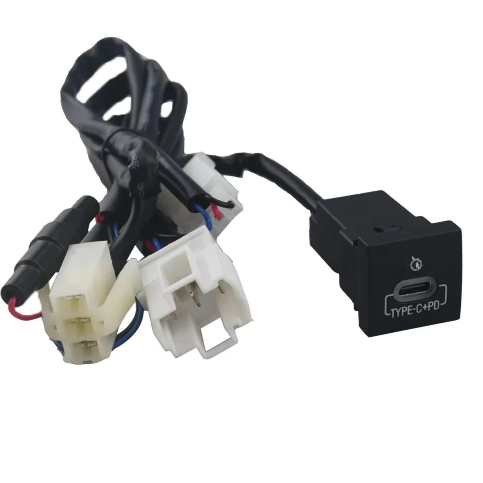 Consola USB Compatible Con VW Para Golf 6 Para Jetta 5 MK5 2006-2012 Para Cargador 12V 24V Salida De Carga Potencia QC3.0 PD Para Tipo Puerto USB Coche