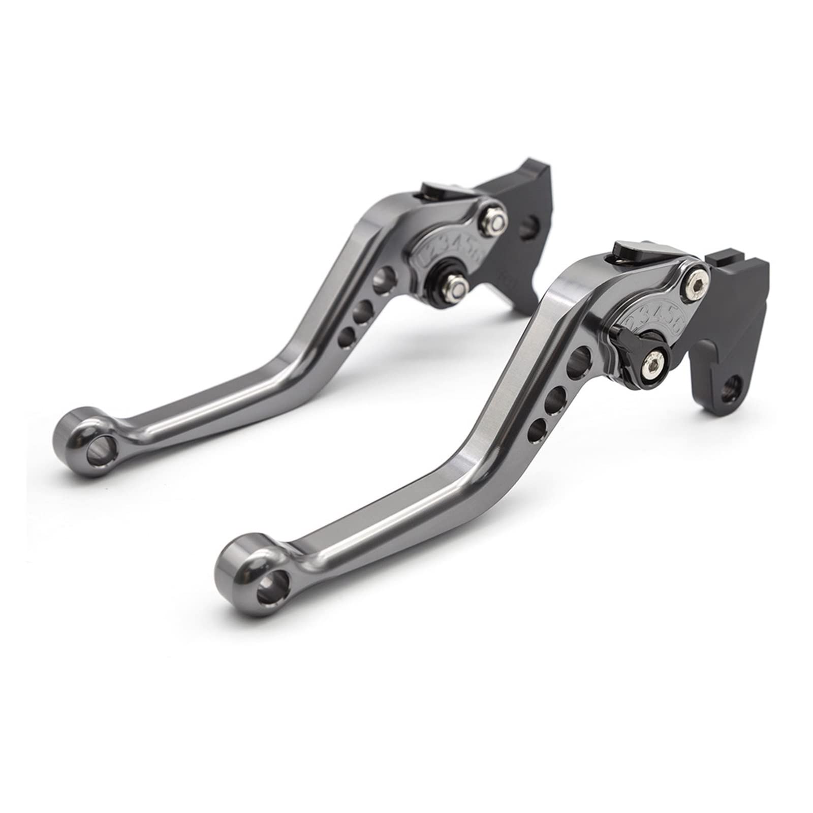 TINGYUS Motorbike Brake Lever for Banshee for Warrior for Wolverine 350 Motorcycle Adjustable Brake Clutch Lever Accessories(Gray 147mm)