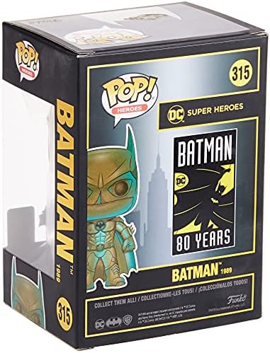 Funko Pop! Heroes: Batman 80th - Batman 1989 (Patina) Exclusive Funko Pop! Heroes: Batman 80th - Batman 1989 (Patina) Exclusive | Pop Spiderman | 4 Funko Pop! Heroes: Batman 80th - Batman 1989 (Patina) Exclusive | Pop Spiderman