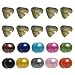 10PC Freshwater Twin Pearl Cultured Love Wish Pearl Oyster with Round Pearl Inside for Twin Pearl Gift Fun for Children Family Friends Party Oyster with Pearls Inside(7-8mm, 10PC Total 20 Pearls）