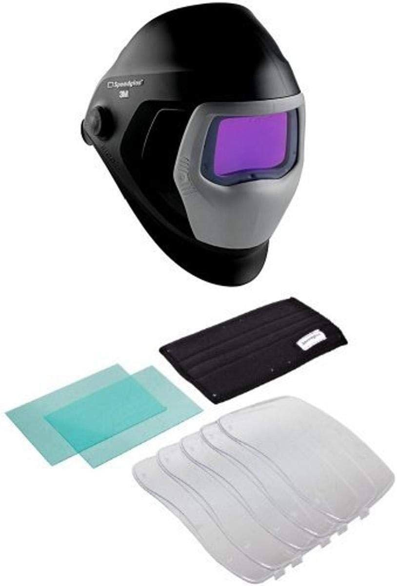 3M Speedglas Welding Helmet 9100, 06-0100-30iSW, with Auto-Darkening Filter 9100XXi & 3M Speedglas Starter Kit 9100XX, Welding Safety 06-0201-30