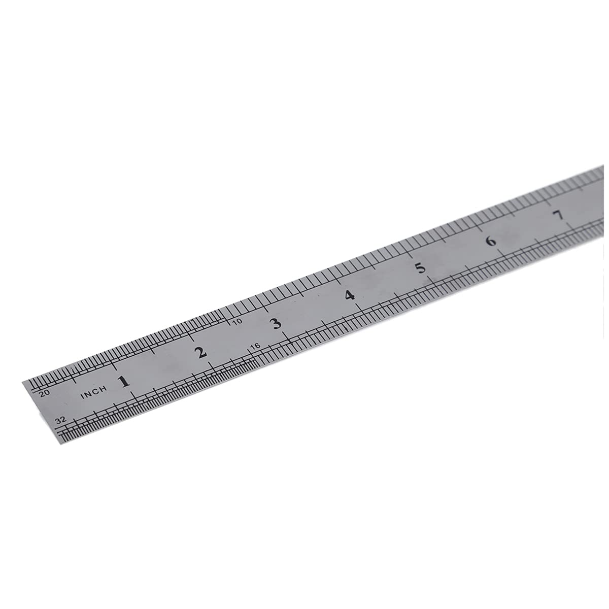Règle droite longue en acier inoxydable de 60 cm avec règle en acier inoxydable de 30,5 cm + règles métalliques de 15,2 cm
