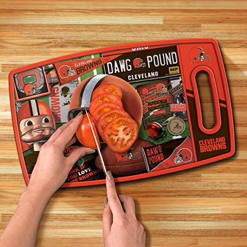 NFL Cutting Board 69% Off - Reversible & Gentle on Knives