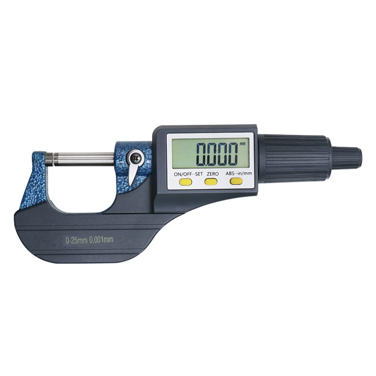 Mikrometr, 0-25 mm Mikron cyfrowy mikrometr elektroniczny miernik miernika mikrometru 0,001 grubości narzędzia pomiarowe z pudełkiem