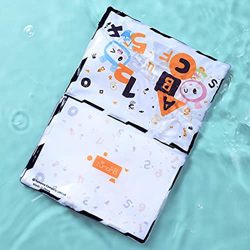 Mimei Baby-Kinderbett schwarz weiß hängend Spielzeug – Weiche Stoffform Buch – Krippe Spielmatten Hoher Kontrast doppelseitig – Bodenspiegel Bücher Buchstaben Zahlen Tiere für Neugeborene - Image 8