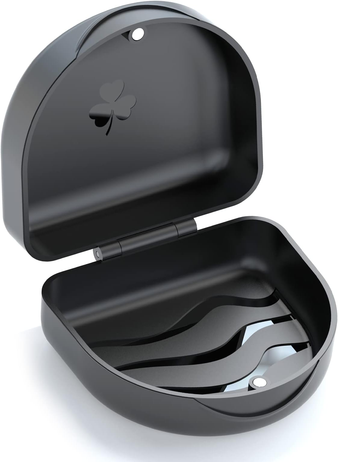 ARGOMAX Aligner Case, Retainer Case, Braces Box, 1 Piece Orthodontic Box, BLACK