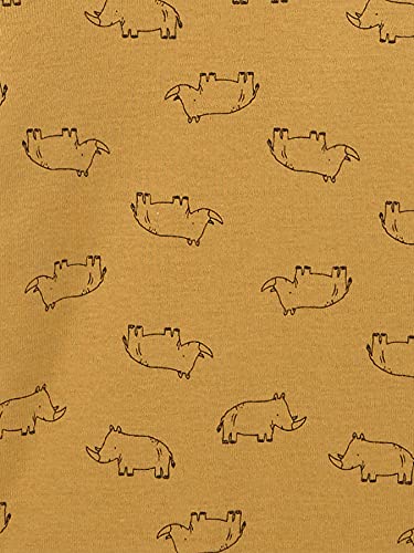 Simple Joys By Carter's Baby Boys' Short-Sleeve Bodysuit, Pack Of 6, Bear/Stripe/Construction, 24 Months #TOP2
