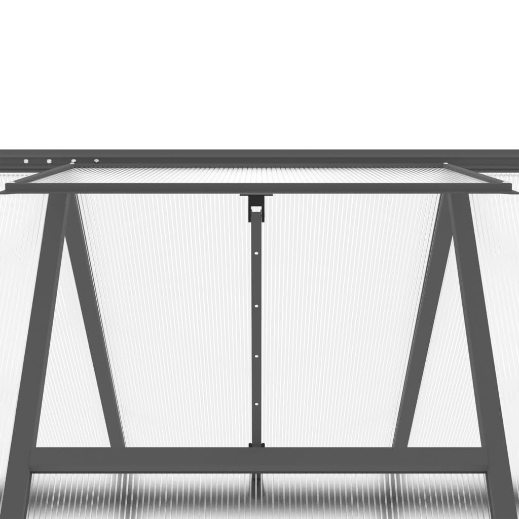 Gecheer Telaio Serra con Base Antracite 169x169x202 cm in Alluminio