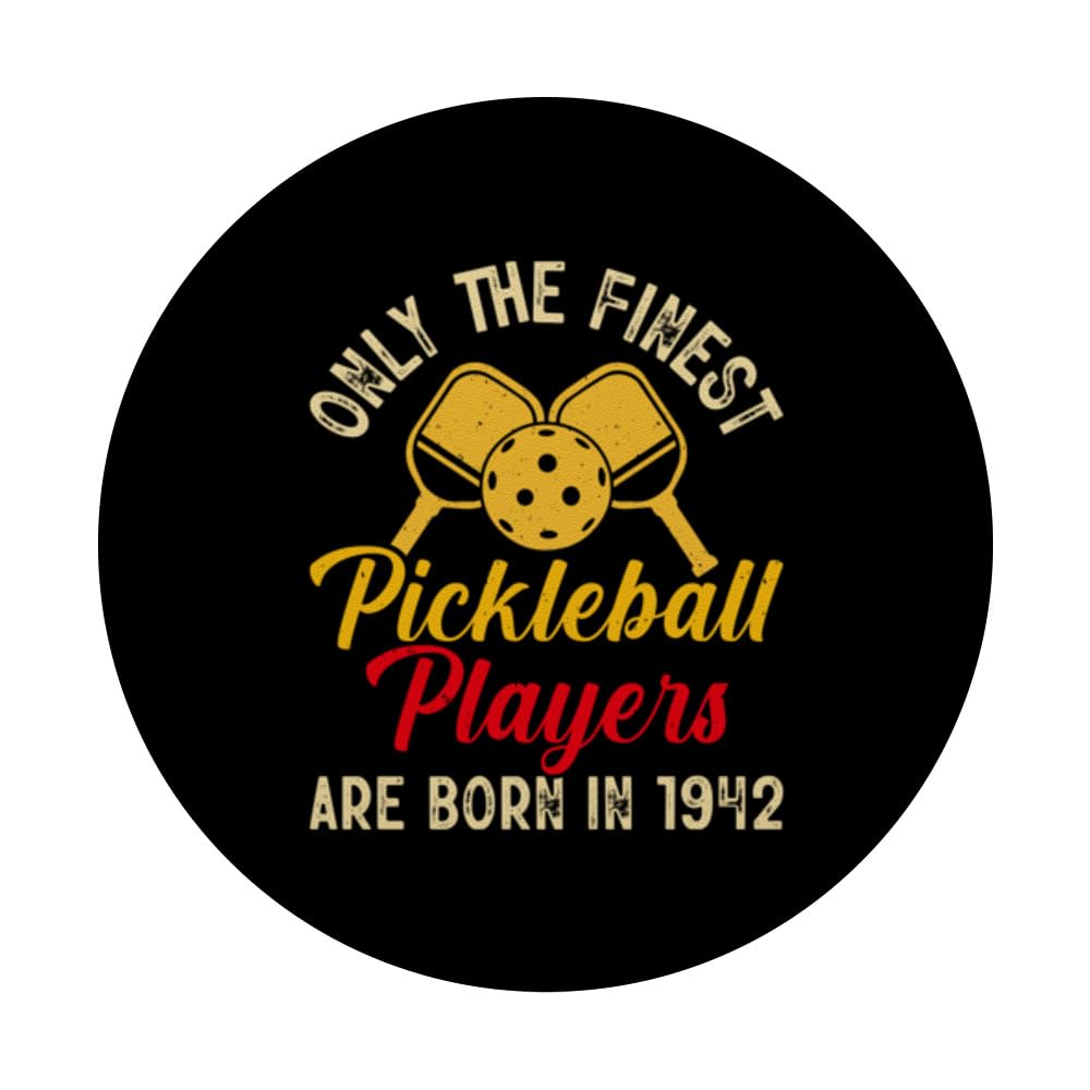 Only Finest Pickleball Pickleball Court The Tournament PopSockets Swappable PopGrip, Black - Image 3