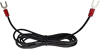 XVRTJ 6ft Turntable Ground Wire for Technics Phonographs - Eliminates Hum & Static, Spade Lugs Easy Install (1 Pack)