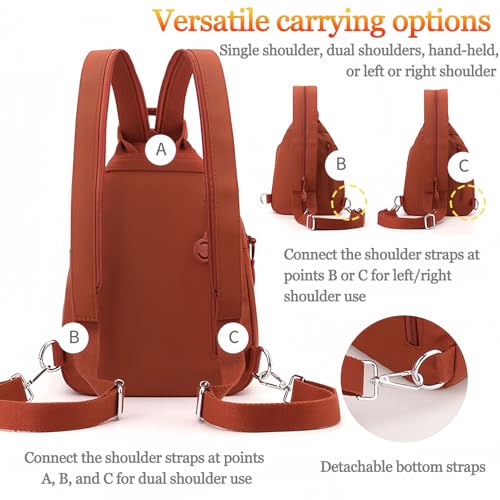 Waterproof 2-Way Commuter Bag, Large Capacity Oxford Backpack, Anti-Theft Commuting Bag, Stylish 3 Ways to Carry Design3