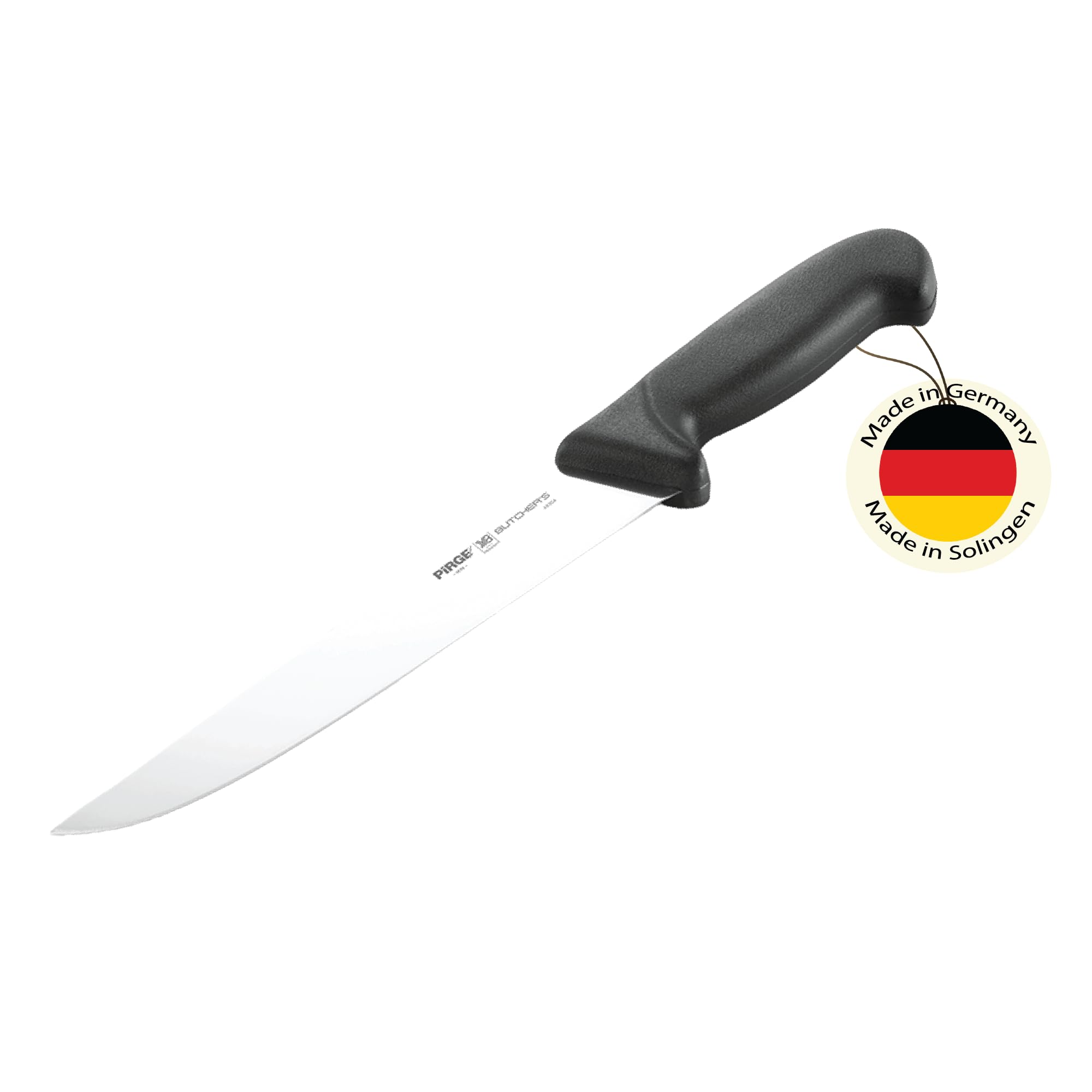 Pirge BUTCHER'S MIG Metzgermesser I Scharfes Fleischmesser aus Edelstahl I Profi Küchenmesser mit Ergonomischem Griff I Universalmesser für Fleisch, Gemüse und Lebensmittel I Kochmesser für Küche