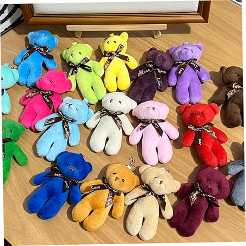 Petit ours en peluche pour loisirs créatifs et personnalisation de porte-clés - 2