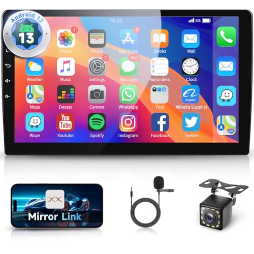 Hodozzy Androidカーオーディオ- Bluetooth 2 DIN...