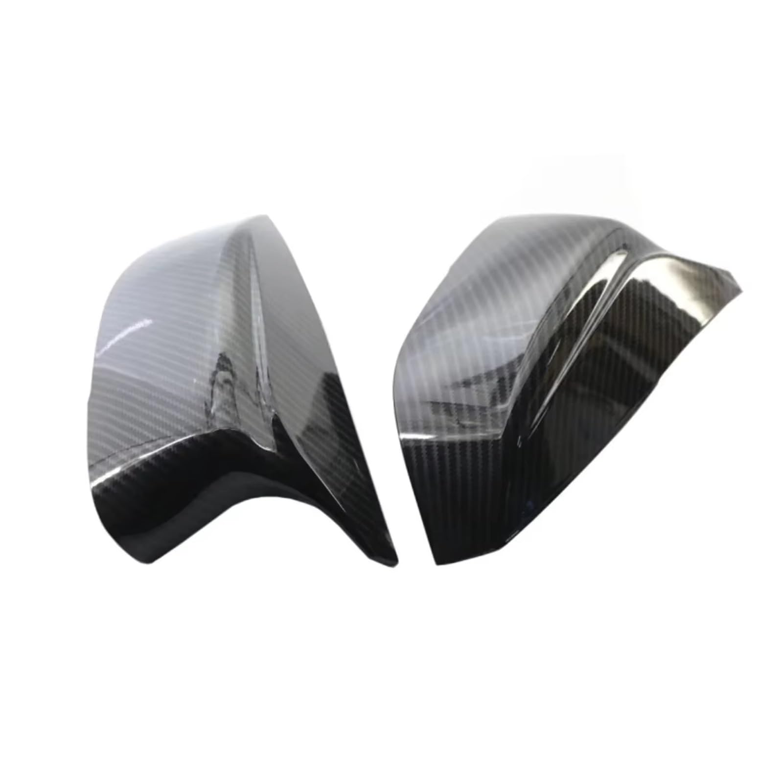 Extérieur Boîtier Rétroviseur Pour Infiniti Q50 Q50S Q70 2014 - UP Pour Infiniti Q60 QX30 2016 - UP Housse De Rétroviseur Coque drétroviseur latéral de voiture(Carbon Look)