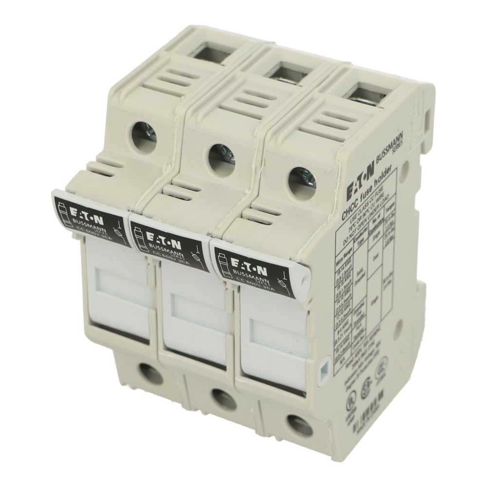 BUSSMANN CHCC3DU 3POLE 30A 600V MFH Module de Protection - 2