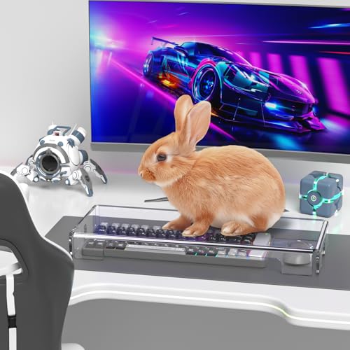 Beego Protector Acrílico Transparente para Teclado Mecánico 2PCS miniatura 3