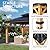 COOS BAY 13x11 Outdoor Wooden Gazebo with Galvanized Steel Double Roof, Cedar Frame Hardtop Canopy for Garden, Patio, Lawn and Deck
