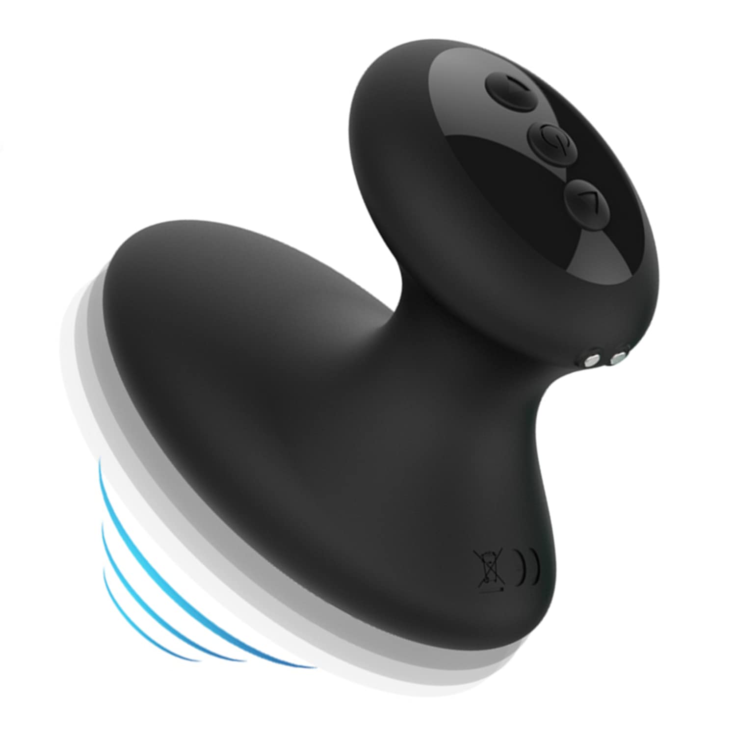 Fuigarry Cordless Portable Handheld Electric Back Massager-10 Modes and 5 Speeds,USB Magnetic Charging, IPX7 Waterproof & Effective for Full Body,