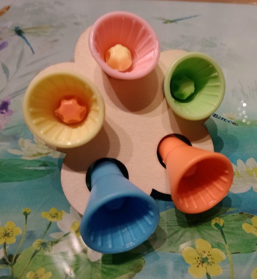 Bee Cups for Thirsty Bees Garden, Bee Cups, Colorful Bee Insect ...