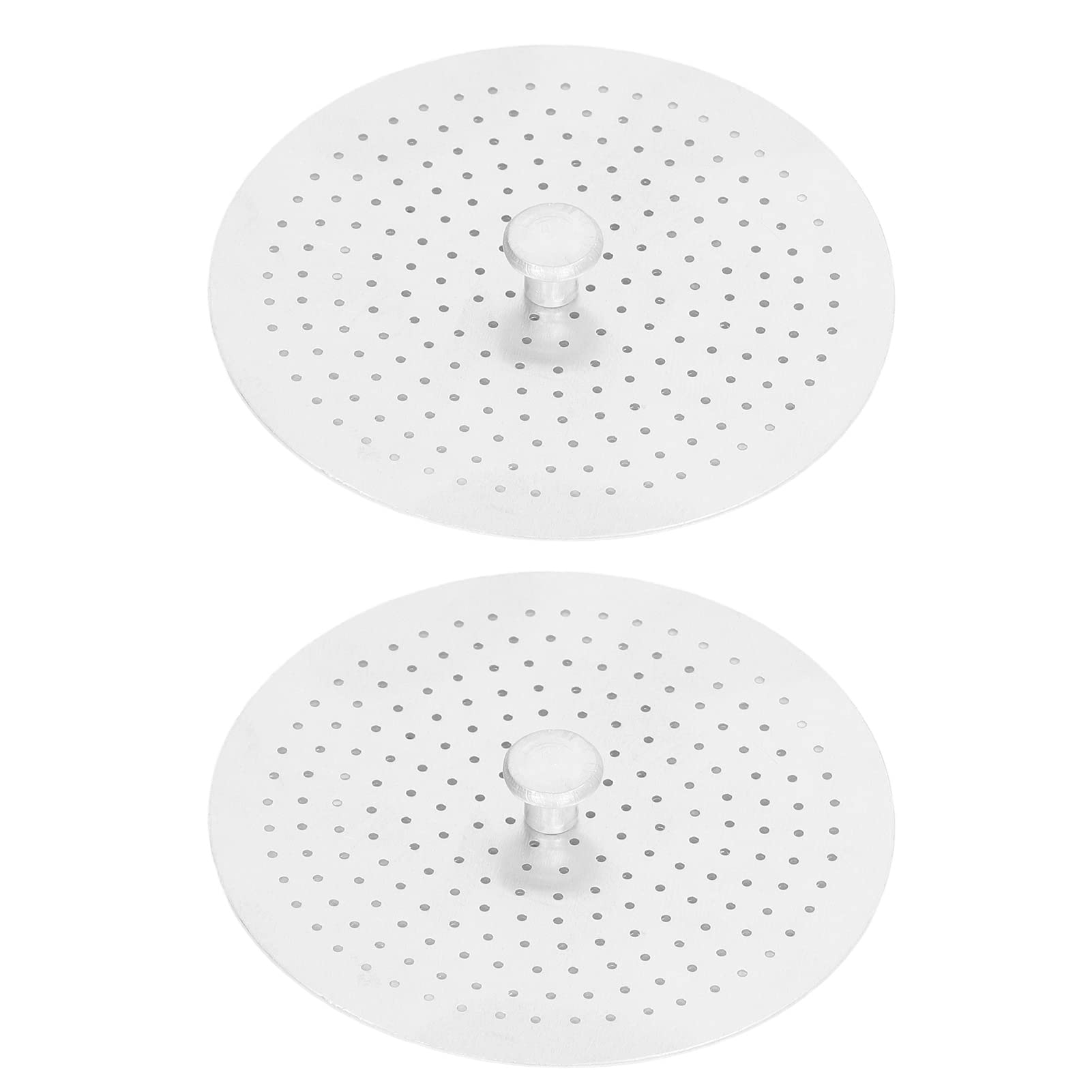 2Pcs Coffee Press Filter, French Press Replacement Filters and Coffee Maker Reusable Aluminum with Stainless Steel Mesh Screen for Making, Easy to Carry and Store (6 servings)