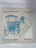 Charles Craft Cross Stitch Fabric AIDA 14 Count 1 Pc. 12" X 18" IVORY
