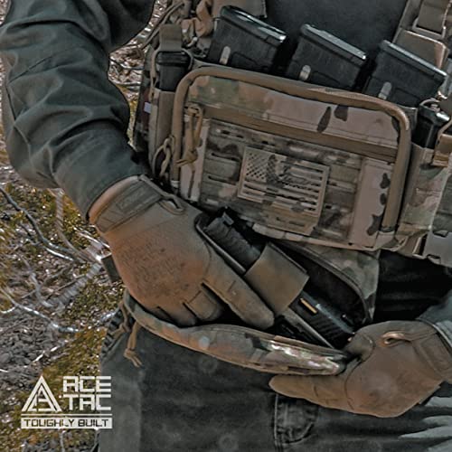 Acetac Universal Pistol Holster For Ccw With Hook And Loop System, Handgun Wrap With Adhesive Backing, Gun Safe Accessories For Handgun Holster Storage Solution (Coyote Brown) #TOP3