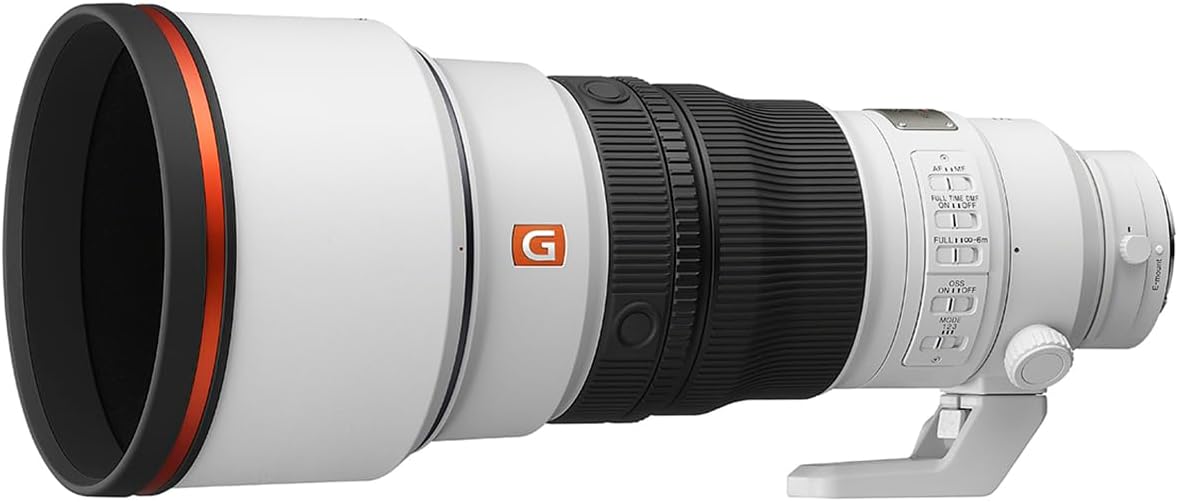 Sony FE 300mm f/2.8 GM OSS Lens, Bundle with Wrap, Pen Cleaner, Rain Cover, Cap Tether and Cleaning Cloth