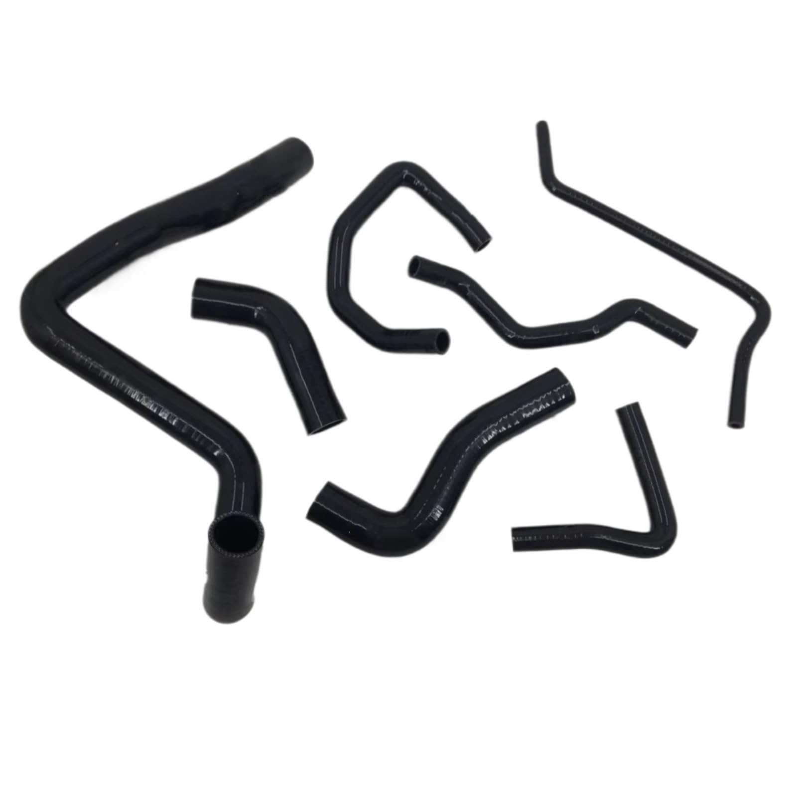 Kit tubo radiatore Compatibile Con Per Bora Per Jetta Per Golf MK4 Kit Di Raffreddamento Tubo Flessibile Del Radiatore Componenti Di Raffreddamento Motore Automatico(Nero)