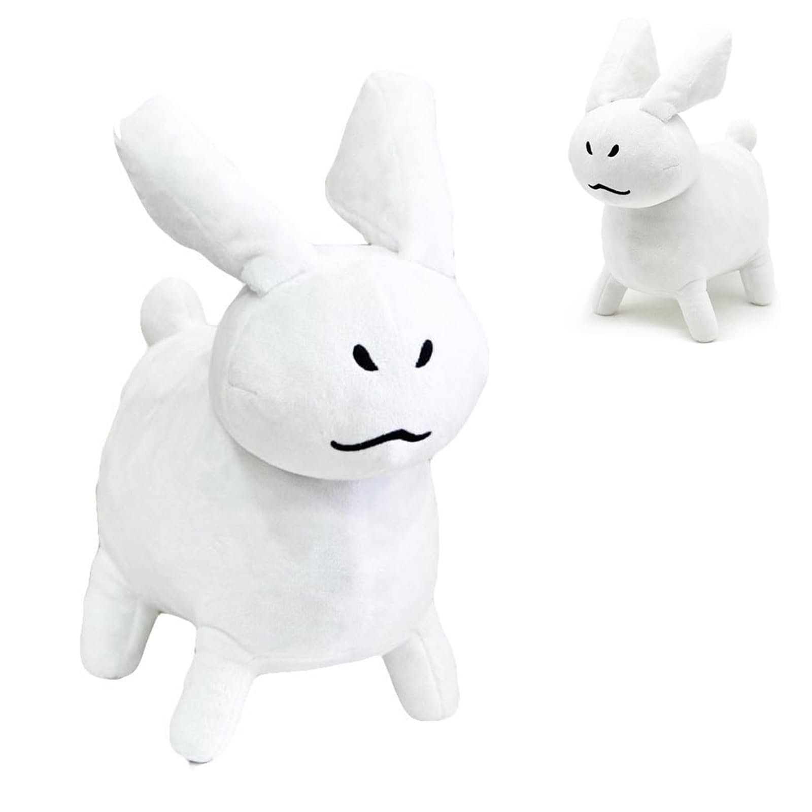 TUBAWDPlush Toys, Soft Stuffed Animals, Cute Plushies for Collectible Decor and Comfort Companions (White)