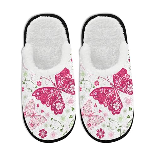Fuzzy Slippers Women Men Non Slip Indoor Outdoor Cozy Fluffy Slipper Memory Foam Fleece-Lined Fall Winter Warm Travel Comfortable House Shoes Holiday Gifts Pantuflas Para Mujer
