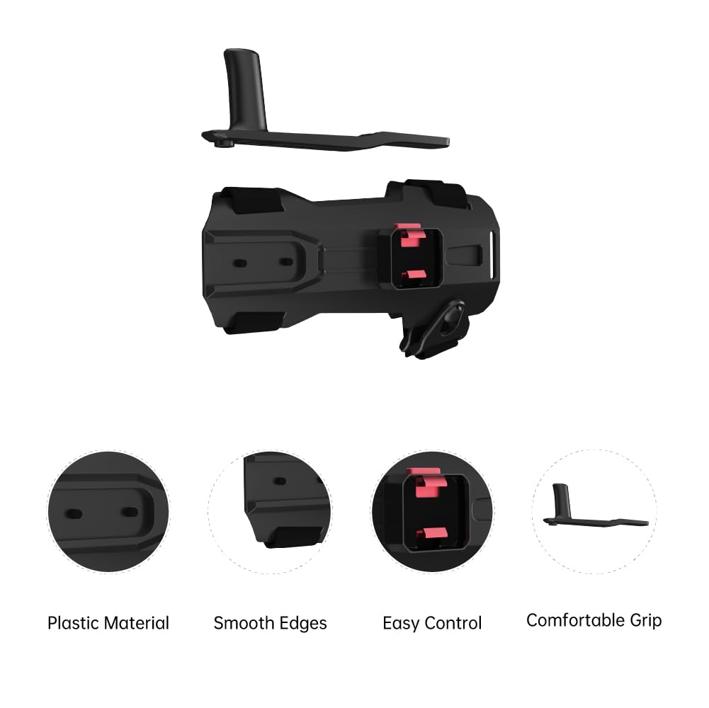 Waydoo Subnado 1 staffa di montaggio per braccio e 1 impugnatura, 1 set di kit di montaggio per gambe per scooter Subnado subacqueo con 2 staffe di montaggio e 1 cinghia per la vita