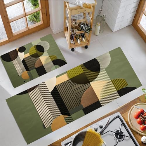 Tapis de cuisine antidérapant lavable anti-glisse devant evier - 3