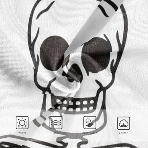 Skeleton HAPPY Halloween Panties for Girl Toddler Girls Underwear Cotton Fun Print Underpants Briefs 2t3