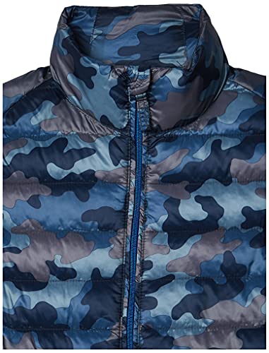 Image of Amazon Essentials Boys and Toddlers' Lightweight Water-Resistant Packable Hooded Puffer Vest