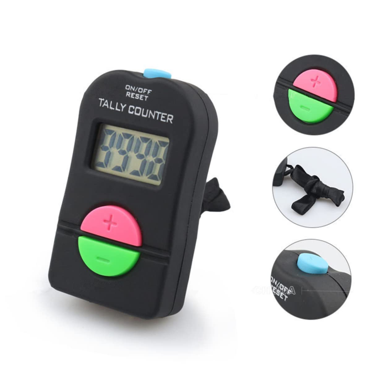 Electronic Counter BCOATH 3pcs LED Digital Counter - 4 Digit Reversible ...
