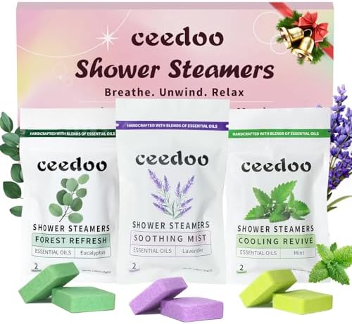 Shower Steamers Aromatherapy Gifts for Women Mom Men, Gifts for H...