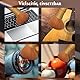 Tertullus Plattenspieler Schallplattenbürste Holzbürste Plattenbürste Vinyl Bürste Reinigung Reinigungsbürste Vinyl LP Schallplatten-Reinigungsset Reinigen