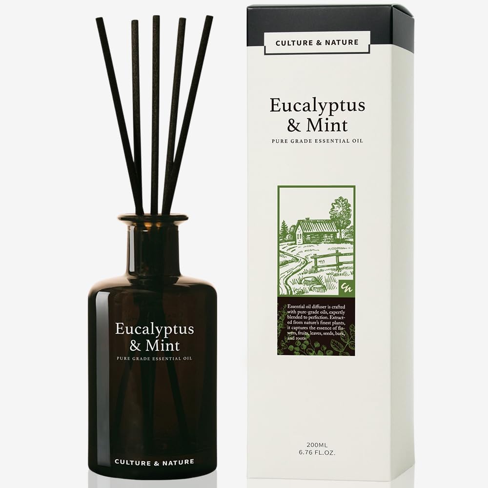 CULTURE & NATURE Pure Grade Essential Oil Diffuser (Sweet Orange & Lemon)