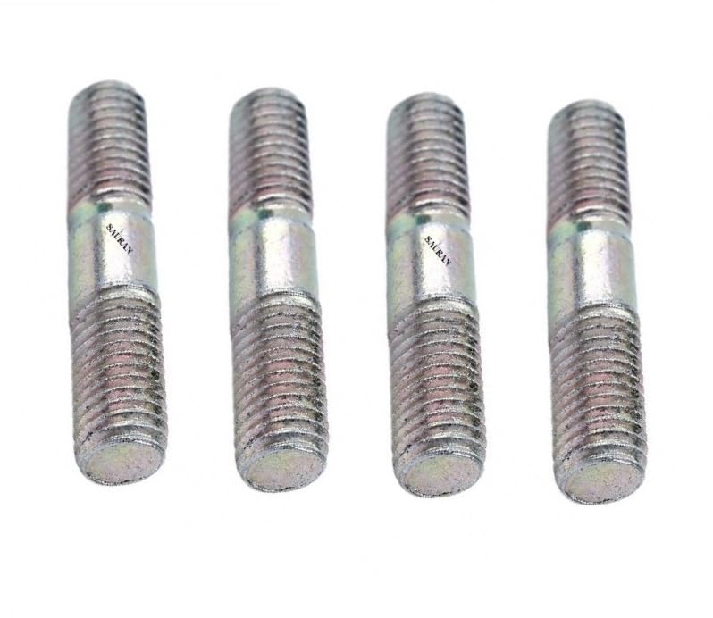 4 Pieces Guide Bar Stud Silver For 58cc Petrol Chainsaw CK42 Power & Hand Tool Kit (2 Tools)-image-24