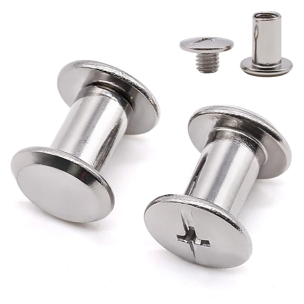 Stainless Steel Binding Screws - 40 Sets -8