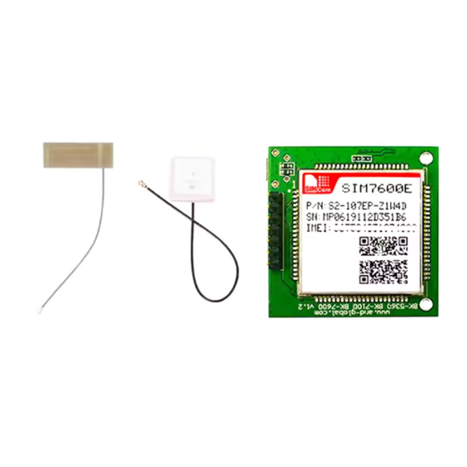 Módulo SIM7600E LTE CAT1 para conexión inalámbrica multibanda en sistemas de monitoreo remoto 7