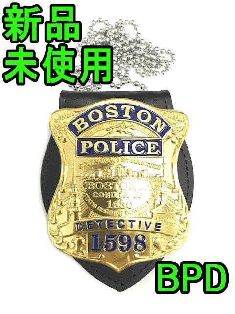 Amazon.co.jp: ポリスバッジ BPD ボストン市警察レプリカ