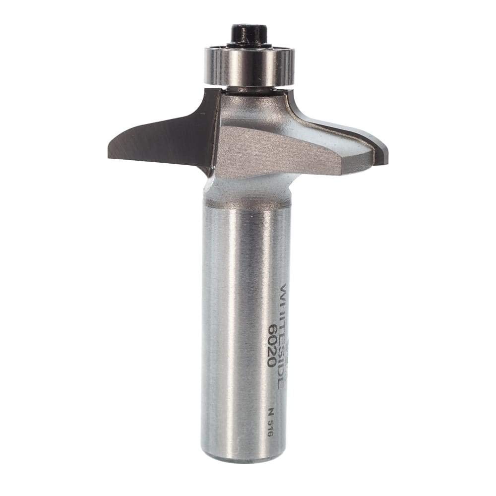 Whiteside 6020 Front Face Door Edge Router Bit: 1-9/16 Inch Large Diameter, 3/8 Inch Cutting Length, 1/2 Inch Shank, 2-1/4 Inch Overall Length